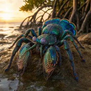 Mantis shrimp + Tarantula